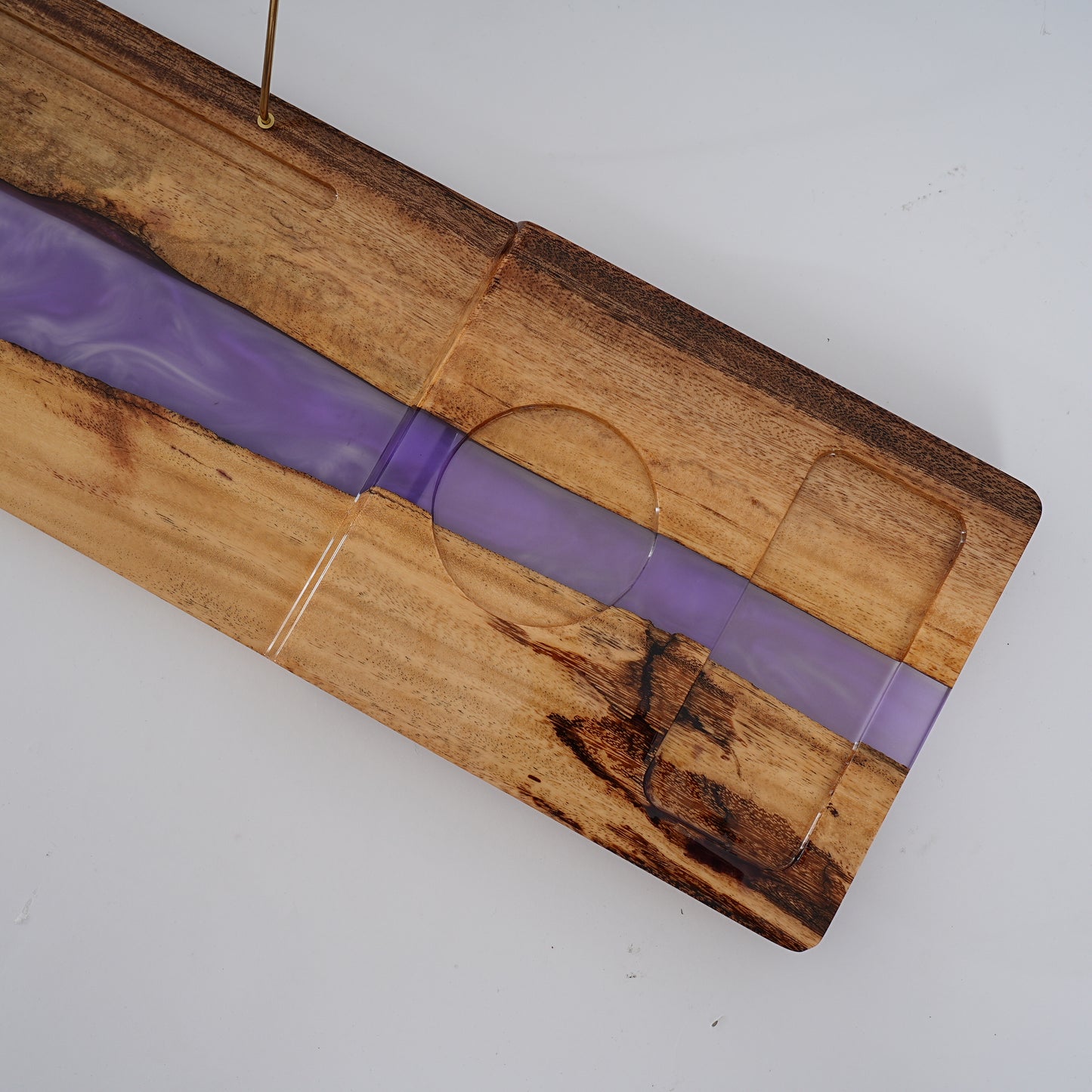 Bath Board - Violet Offset plank