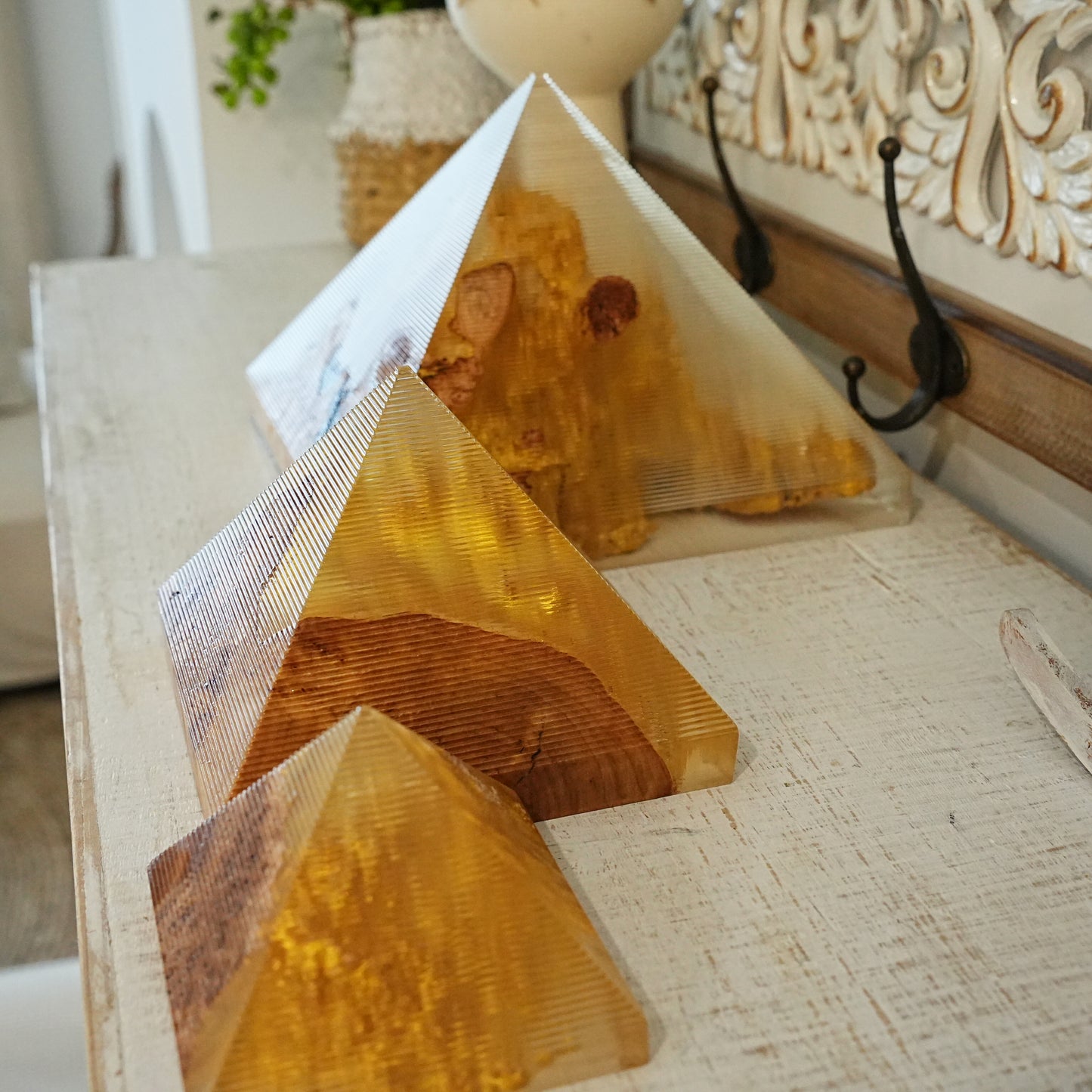 Pyramids (set of 3)